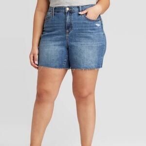Universal Thread Jean Boyfriend Shorts Size 22W